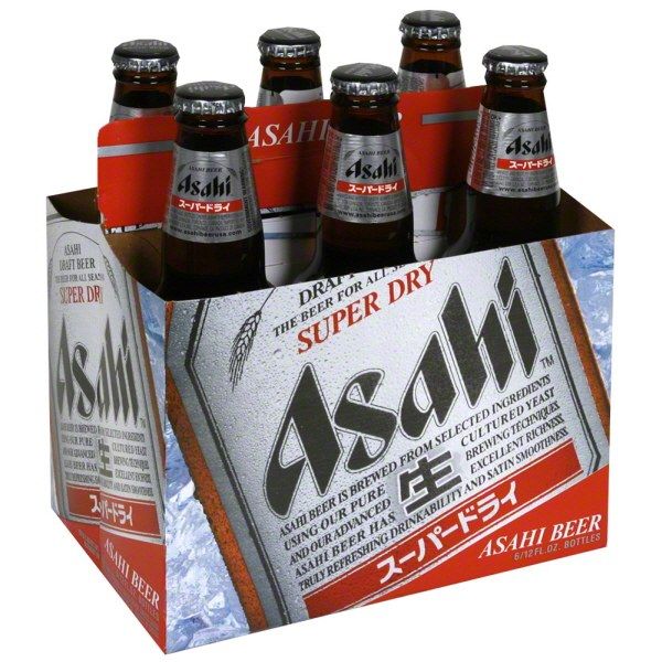 ASAHI SUPER DRY 12OZ 6PK