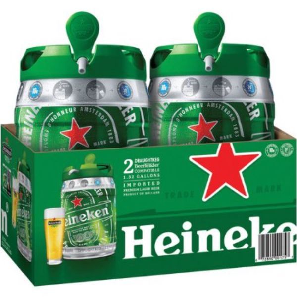 Heineken BeerTender Tubes Factory Contains 2 NEW Mini Keg + Extra 2 Other  Piece