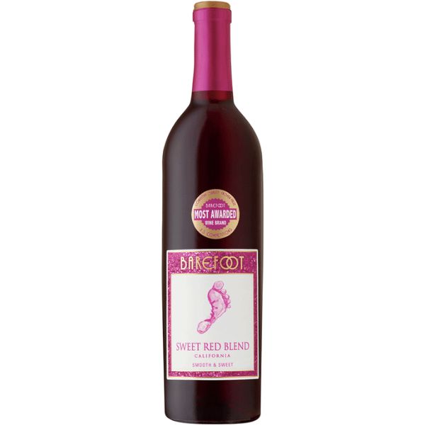 BAREFOOT SWT RED BLND 750ML