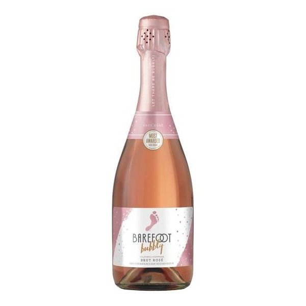 BAREFOOT BUBBLY ROSE 750ML