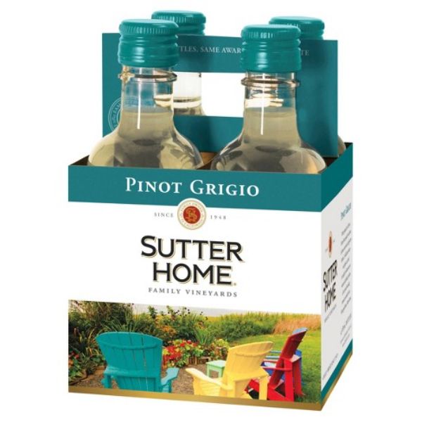 SUTTER HOME PG 4PK