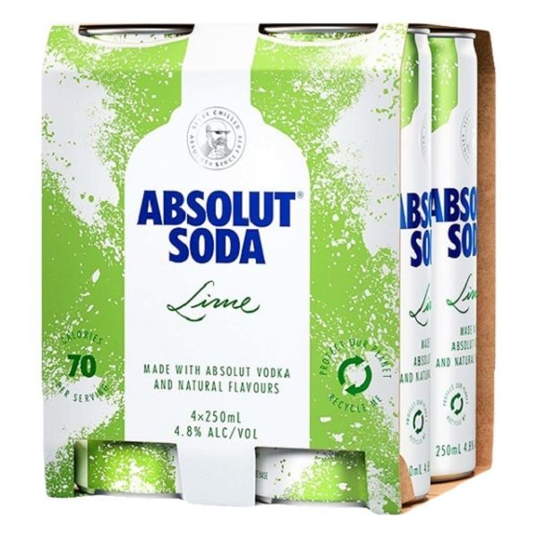 Soda Vodka Lime Soda 4pk Can Middletown Fine Wine And Spirits