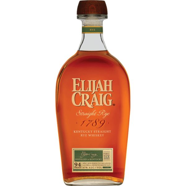 ELIJAH CRAIG RYE Middletown Fine Wine & Spirits