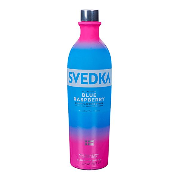 SVEDKA BLUE RASPBERRY VODKA 750ML Middletown Fine Wine & Spirits
