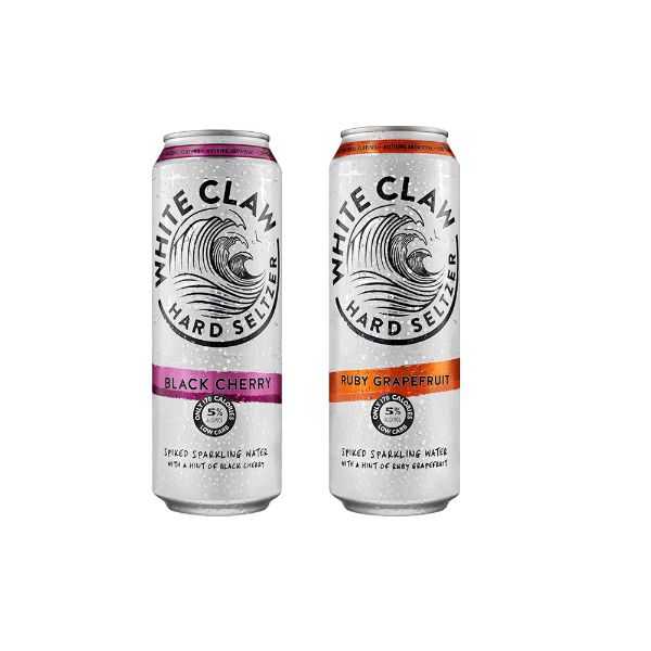 White Claw Hard Seltzer Hard Seltzer, Black Cherry 19.2 fl oz