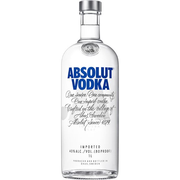 Absolute Vodka 1L