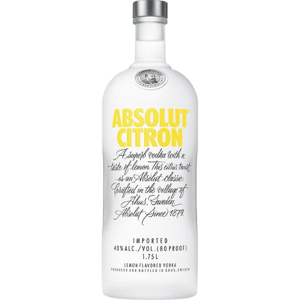 Absolute Citron Vodka 1.75L