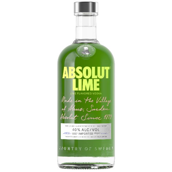Absolute Lime Vodka0 750ML