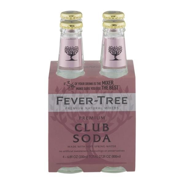 Fever Tree Club Soda 4pk – Middletown Fine Wine & Spirits